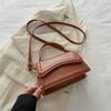 Stylish Pu Handbag For Women Trendy Street Fashion Crossbody Shoulder Bag