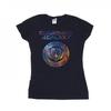 Женская/Дамская хлопковая футболка с логотипом Guardians Of The Galaxy Stars Fill