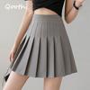 Летние женские плиссированные юбки, мини-юбка, юбки с высокой талией, милая корейская юбка для девочек JM0004