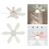 Ceiling Fan with Remote Control LED E27 Pendant Light Universal Intelligent Living Bedroom Refrigeration Office Supplies