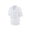 Футболка с коротким рукавом и круглым вырезом Dri-FIT Digital Letter Pattern Printed, мужская, белая DV7365-100