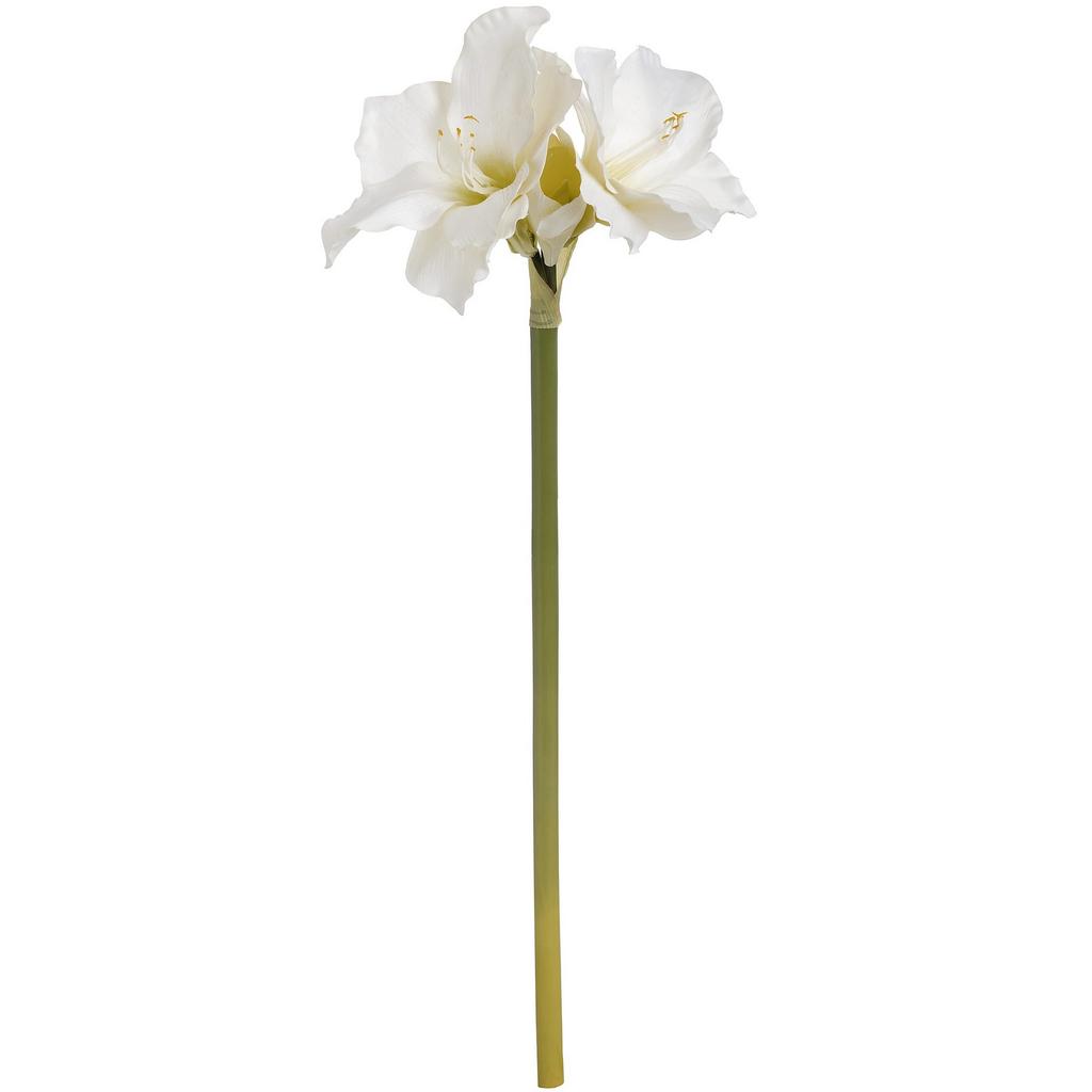 Hill Interiors Single Artificial Amaryllis Flower Stem