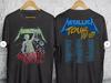Винтажная графическая футболка Metallica "And Justice For All" Тур 1988 Унисекс