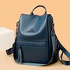 Водонепроницаемый кожаный рюкзак для женщин, рюкзаки с защитой от краж, сумки через плечо для девочек-подростков, вместительная дорожная школьная сумка