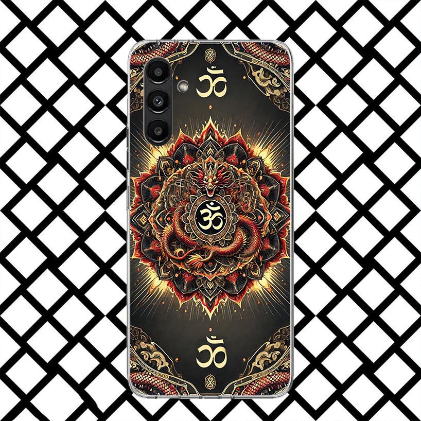 Чехол для телефона Mandala Chakra Insist Yoga для Samsung Galaxy A17 A37 A57 A16 A26 A36 A56 A15 A25 A35 A55 A14 A24 A34 A54 A13 A23 A33