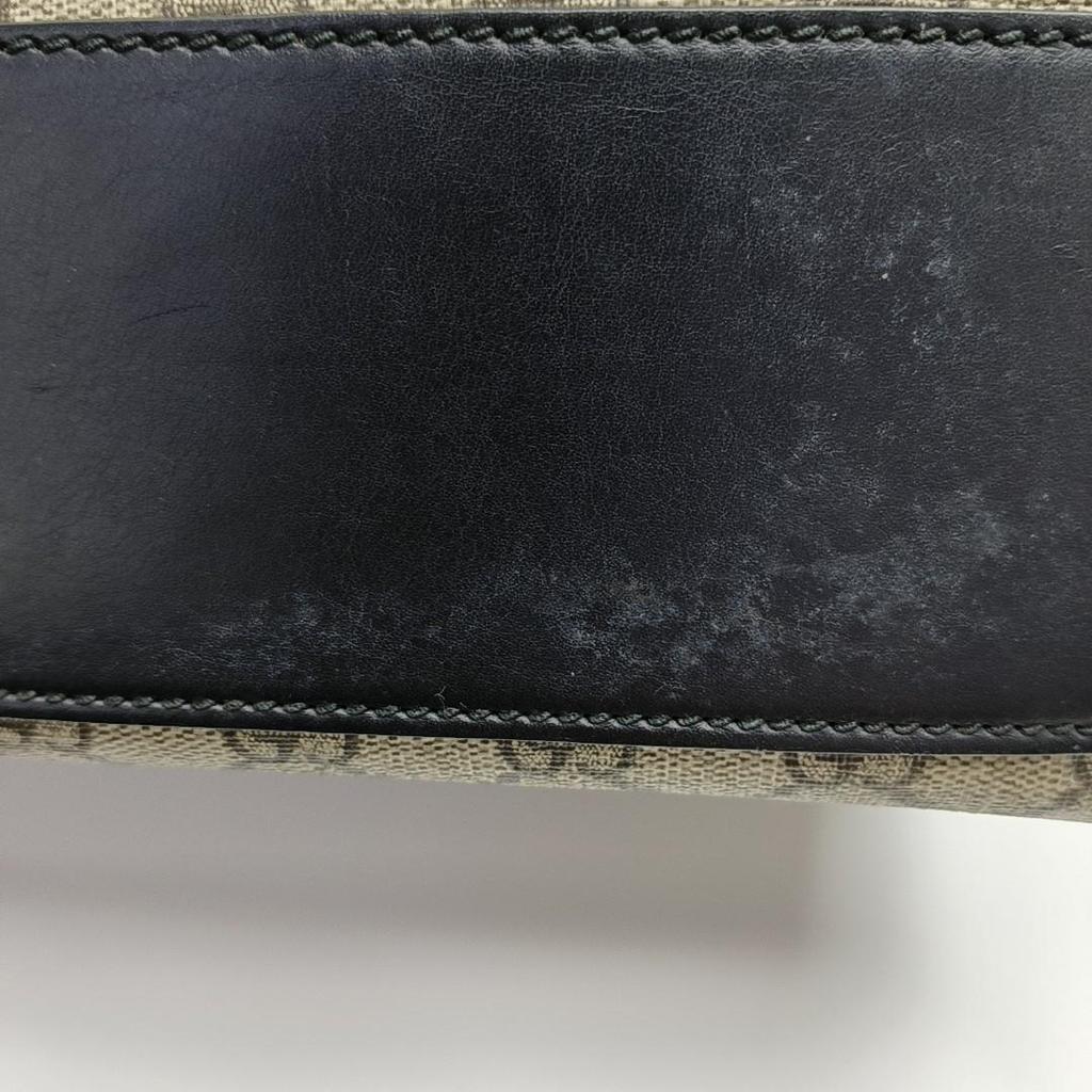 [Pre-Owned] Padlock Metal Lock Logo Canvas And Leather Shoulder Bag Medium - Fair #J396IS