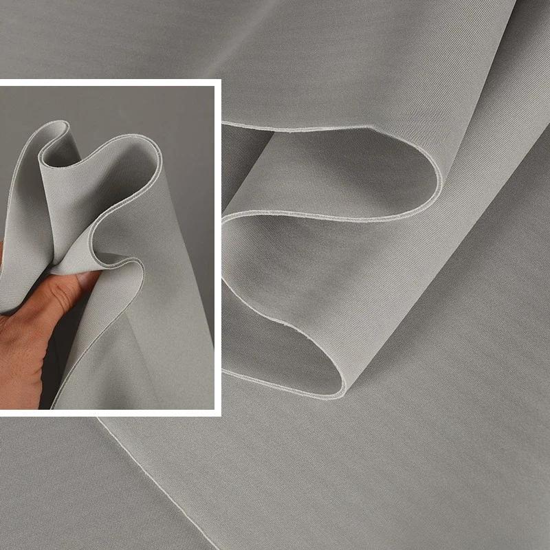 100x160cm Thickened Scuba Knitting Fabric Knitted Elastic Air Layer for Sewing Apparel Design Jackets Sweatshirts Suits