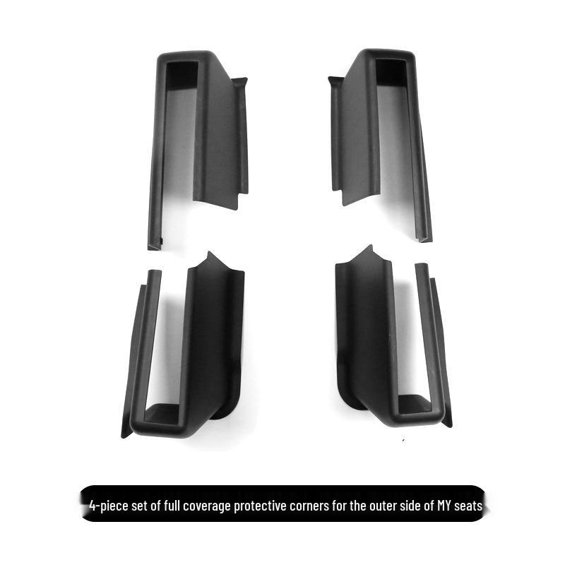 Tesla Model Y Under-Seat Slider Kick Protection Cover for Rear Door Sill