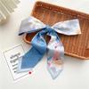 Thin Narrow Long Scarf Spring Autumn Bag Waist Belt Ribbon Hair Tie Scrunchies Headband Scarves Neck Wraps Neckerchief Headscarf
