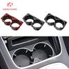 For Benz W222 W217 Car Front Center Console Drinks Water Cup Holder Insert Frame for Mercedes S Class S300 S350 S400