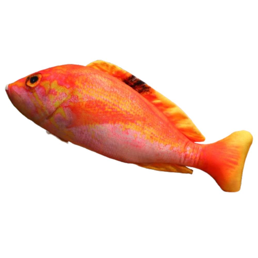 Cartoon Simulated Sea Fish Pillow Hugging Pillows Fish Anime Pillow Dolls Toy for Little Kids