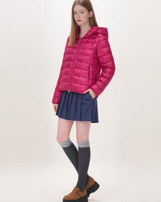 Женская осенне-зимняя новая легкая куртка-пуховик Женская одежда с капюшоном Тонкая куртка большого размера