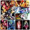 Japanese Anime Devil Killer Painting Wall Art 5DDIY Diamond Painting Poster Home Decoration Modern Living Room Anime Pictures