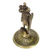 Jesus Statue Olive Colour 3.5in High Strong Alloy Stable Base Exquisite Details Jesus Figurine for Home Car Office