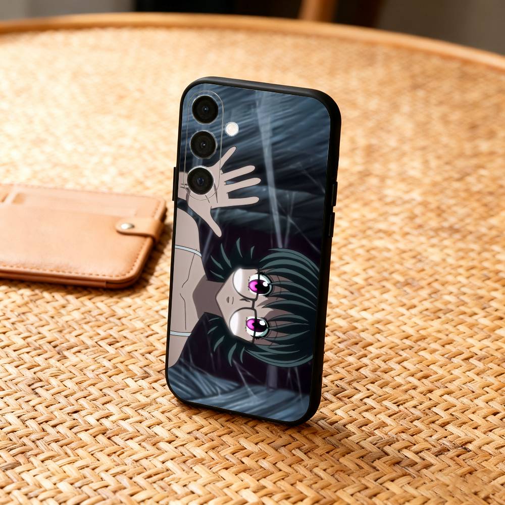 S-Shizuku H-Hunter M-Murasaki Phone Case For Samsung A73,72,71,53,52,51,22,91,80, Soft Black Cover