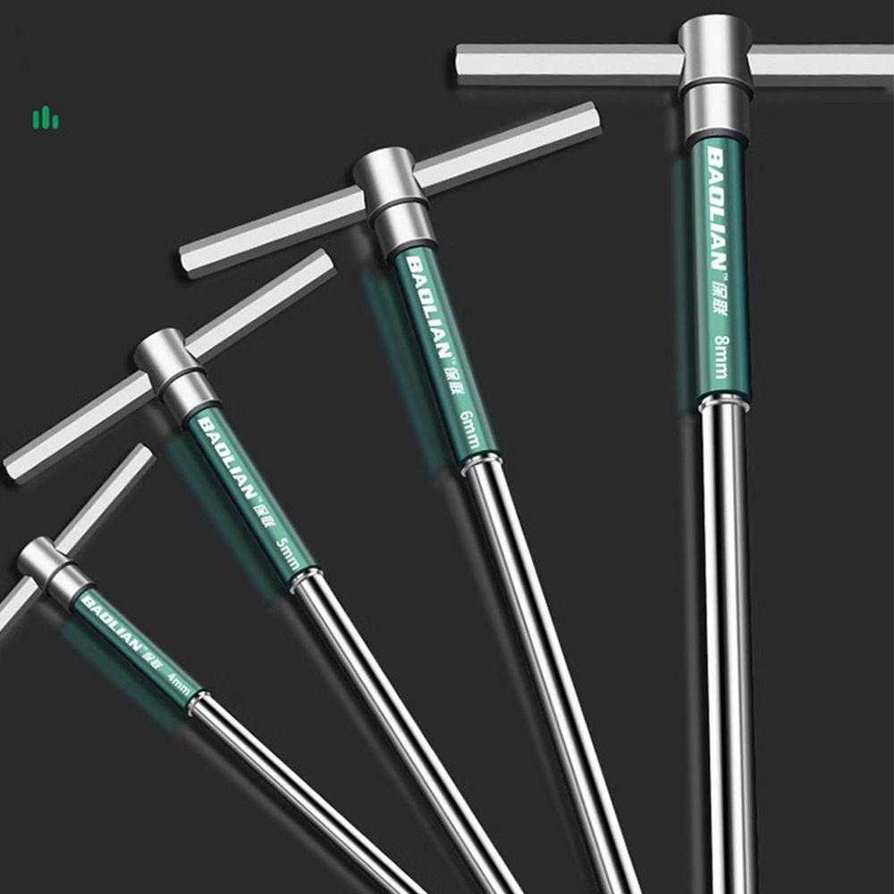 Ручной инструмент для ремонта Отвертка Torx Хромированный Т-образный торцевой ключ Т-образный гаечный ключ Автомобильный сервис