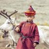 49MD Этническая Монгольская Шляпа для Взрослых Детей Костюм для Танцев Кепки Сценические Реквизиты