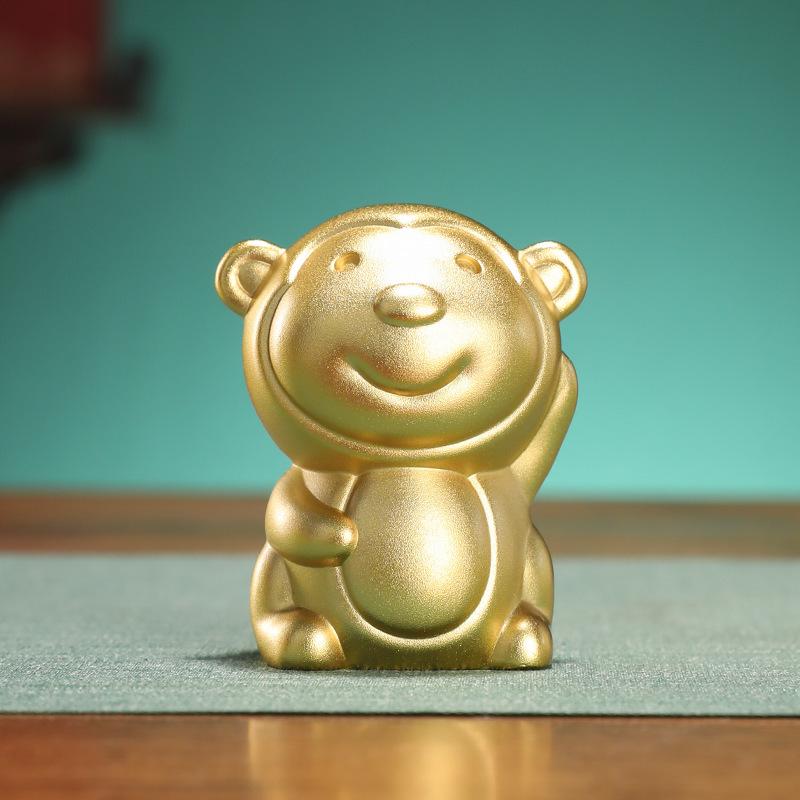 Набор латунных фигурок китайского зодиака: Крыса, Бык, Тигр, Кролик, Дракон, Змея, Лошадь, Овца, Обезьяна, Петух, Собака, Свинья