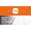Mesh Desk Organizer Sturdy Metal Pen Stand Student Stationery Office Supplies
