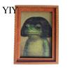 Frog Refrigerator Magnet Abstract Magnet, Framed Hairstyle Fridge Cartoon Home Kitchen Office Decoration Party Favors Decor