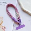 Handwoven Mobile Phone Lanyard Braided Hanging Rope Portable Phone Wrist Straps