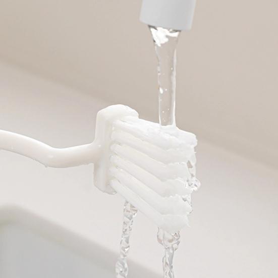 Туалетная щетка с удлиненной щетиной, S-образной головкой, без мертвых углов, настенная, с длинной ручкой, для удаления пятен, скребок для унитаза