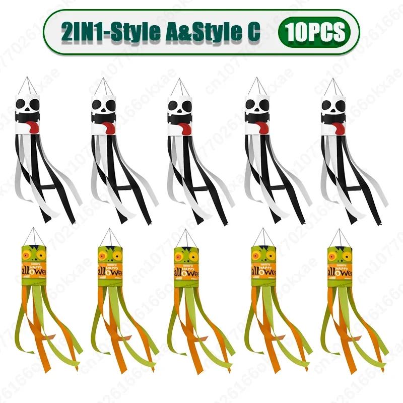 20 шт. новый флаг-ветроуказатель для Хэллоуина с привидением, водонепроницаемый флаг-призрак, украшение для патио, фестиваль привидений, наружные украшения