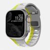 Спортивный ремешок для Apple Watch Ultra 9 8 7 6 SE 5, мягкий силиконовый легкий браслет-ремешок для iWatch 38 мм, 40 мм, 42 мм, 44 мм, 45 мм, 49 мм