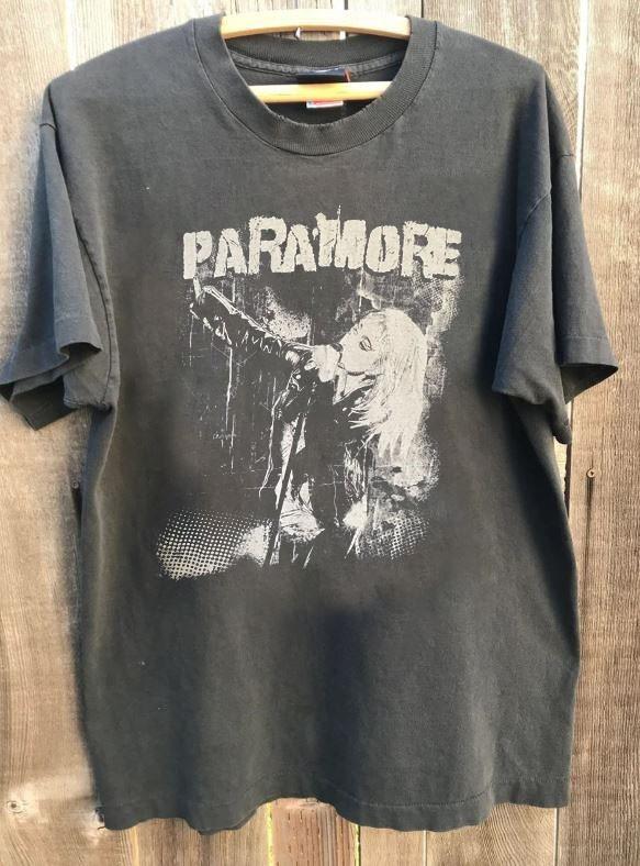 Paramore Band Shirt Paramore Tour Rare Charcoal Unisex Shirt S-5XL WA2628