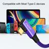 PD 240W USB Type C to Type C кабель для быстрой зарядки для iPhone 15 Pro Max Samsung S24 23 22 Xiaomi Macbook Laptop 6A кабель для зарядки