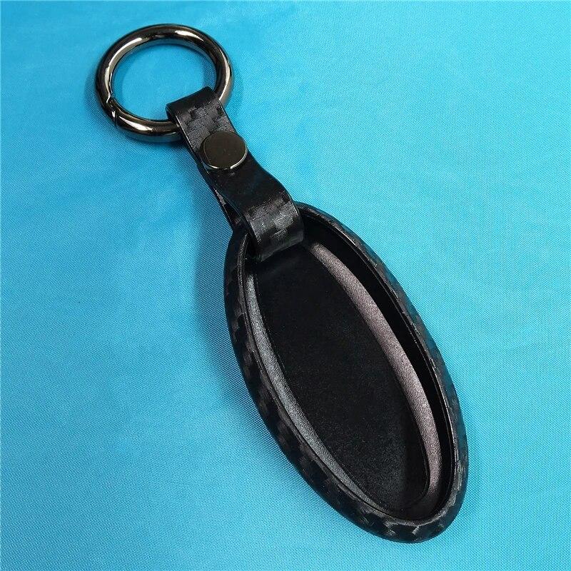 Силиконовый чехол для ключей из углеродного волокна, автомобильный Стайлинг, чехол для Nissan Versa Altima Armada Maxima для Titan 370Z для Infiniti M35 JX35 Q50