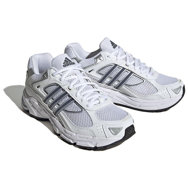 Adidas Originals Response Cl Retro Fashion Comfortable Fabric Synthetic Leather Durable Low-Top Running Shoes Unisex Sneakers White Gray IE9867