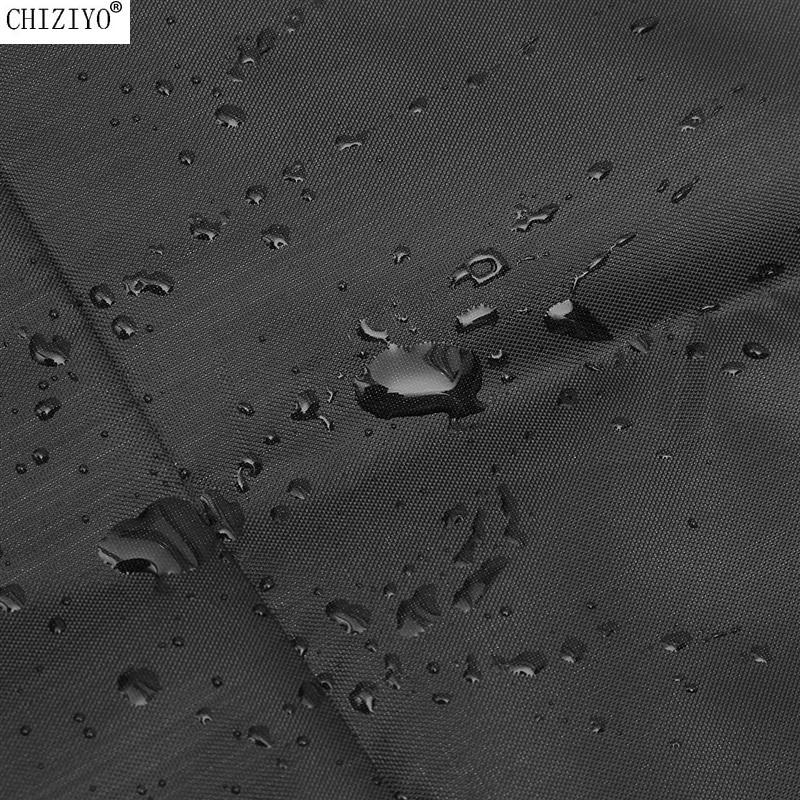 Черный чехол для газонокосилки, защита от пыли и солнца, водонепроницаемый чехол, прочный защитный чехол для садовой лопаты