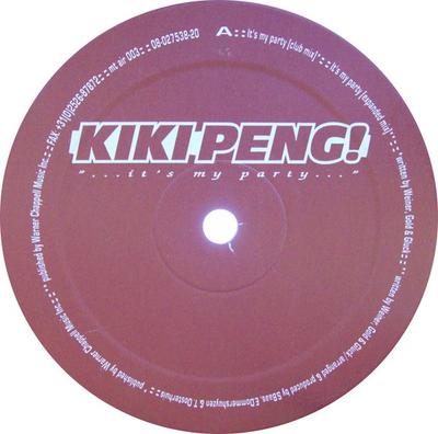 Пластинка 12 дюймов KIKI PENG! - Это моя вечеринка MTAIR003 mt air 1995 Нидерланды Танцевальная и электронная музыка Б/у