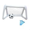 Kids Soccer Goal Game Toy Set Football Training Inflatable Net Mini and