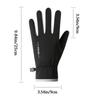 Lining Fleece Winter Gloves Nonslip Touchscreen Mitten Fashion Ski Gloves  Fishing
