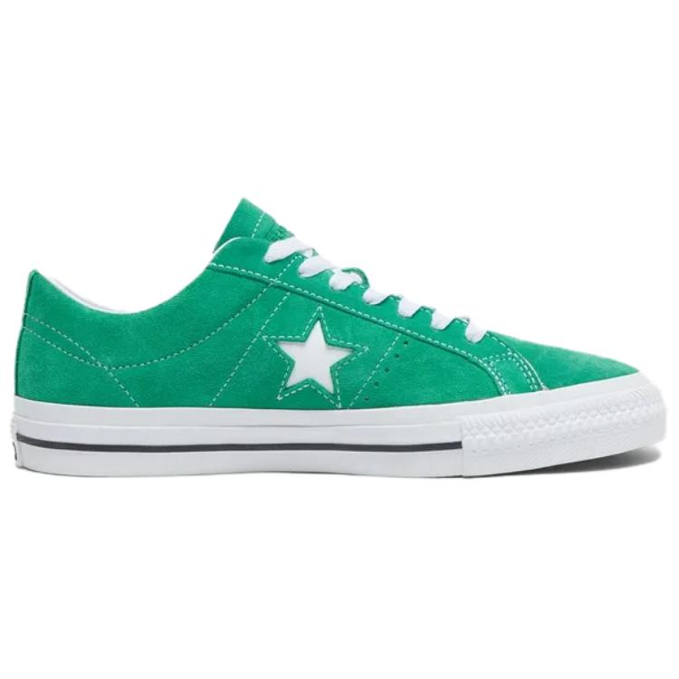 Converse One Star Pro Модные и Универсальные Кроссовки с Тонкой Подошвой, Устойчивые к Скольжению и Износу, Низкие, Унисекс, Зеленый