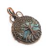Tree Of Life Labradorite Pendant, 999 Copper Wire Wrap Pendant Gemstone Jewelry, Handmade Pendant Amazing Jewelry, Gift For Her