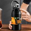 1000 мл / 1500 мл Термобутылка для воды из нержавеющей стали с ручкой, без BPA, портативная, термокружка для кофе, термос, сохраняет холод и тепло
