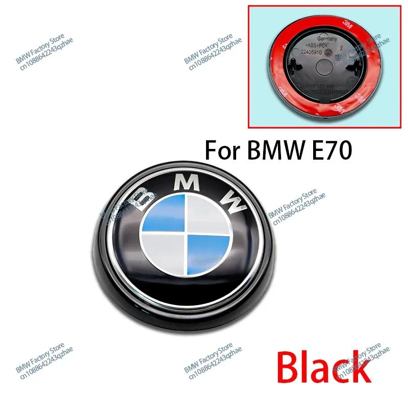 BAAM1 2025 Hot 1PC Sticker Emblem 100mm 95mm Hood Rear Trunk Logo For BMW Dedicated F15 F16 51147294465 E70 51147157696 Decoration Ac