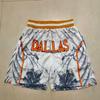 Mens Basketball Shorts With Team Embroidery NBA Style Loose Fit Athletic Pants Practice Casual Wear