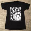 Новая футболка Blink 182 - Улыбающийся панк-кролик Кролик-граффити Иллюстрация - Американский ретро Уличная одежда Винтаж Уличная одежда