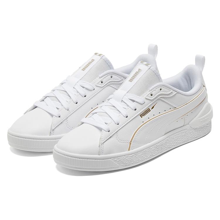 Puma Замшевые кроссовки Bloc 'Liquid Metal - White Team Gold' Мужские 381190-01