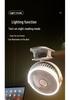 USB Rechargeable Silent Desk Fan for Home, Office, or Dorm - Compact and Quiet for Students