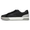 FILA ACE Leather Low top Modest Skateboard Shoes Black (Unisex) Skate Shoes F12M241201FBD