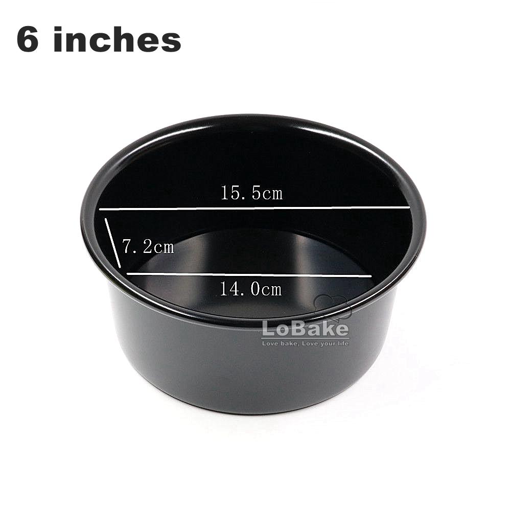 4-12 дюймов Антипригарная форма со съемным дном Круглая форма Алюминиевая форма для шифонового пирога Форма для хлеба Формы для кексов Противни Жесть DIY Выпечка
