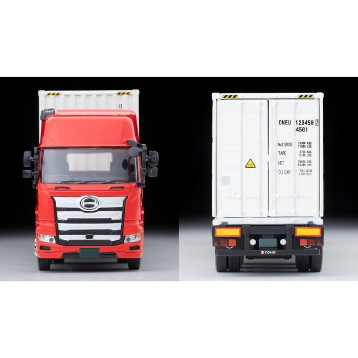 TOMYTEC Tomica Limited Vintage Neo 1/64 LV-N292d Hino Profia 40ft Container Trailer (Toho Sharyo TC36H1C34) Ocean Network Express Gray