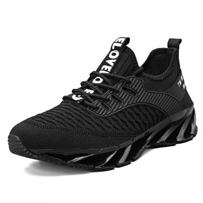 Мужские кроссовки дышащие легкие спортивные туфли лезвие уличный тренер мужские теннисные повседневные противоскользящие мужские кроссовки для бега 2024
