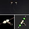 5 Pcs Luminous Fishing Rolling Swivels Connector Sea Fishing Tackle (S)