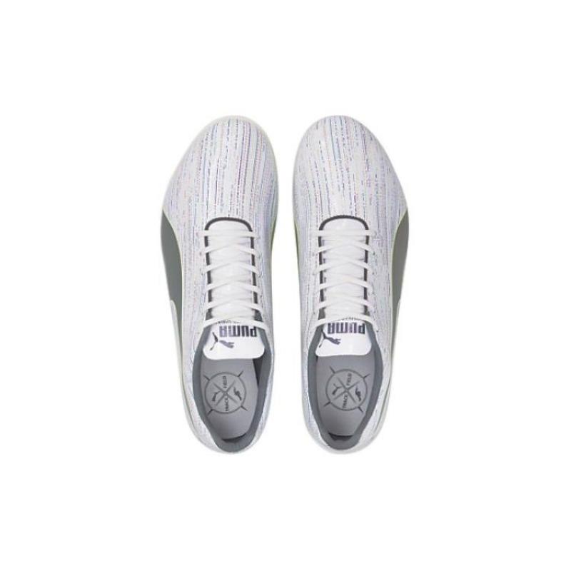PUMA evoSPEED Sprint 13 Men Cushioned Running Shoes Yellow White 376322-01